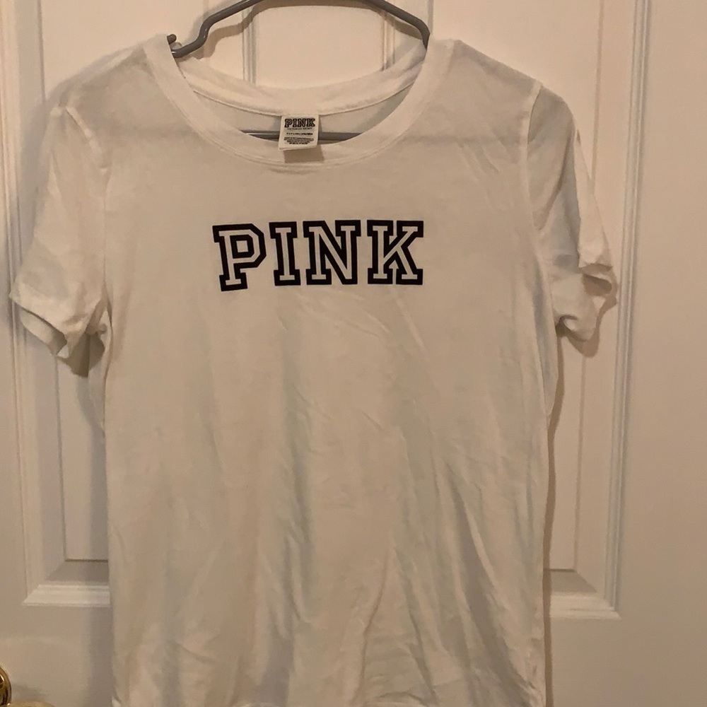 White basic tee